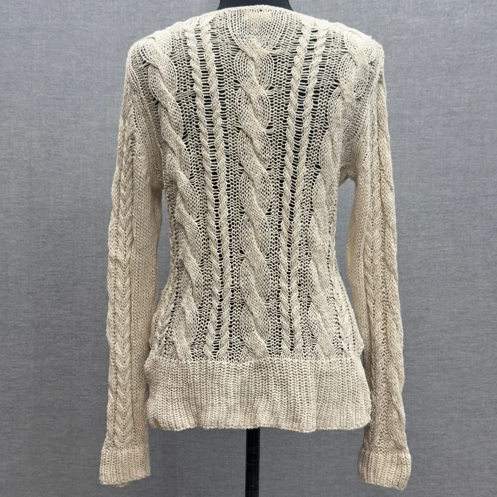 Garnet Hill cable knit